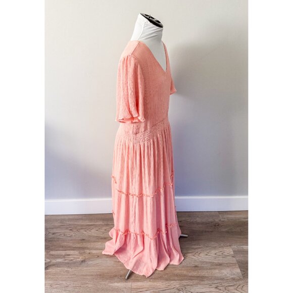 Mikarose Rose Pink Maxi Dress - Picture 9 of 13